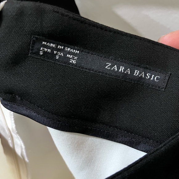Zara Black and White Pencil Skirt - Picture 5 of 5